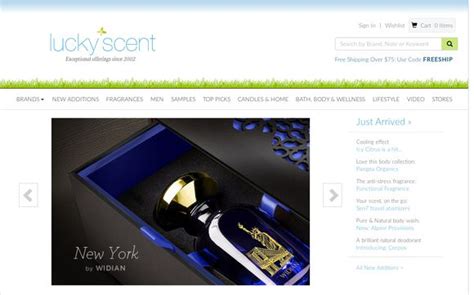 luckyscent website.